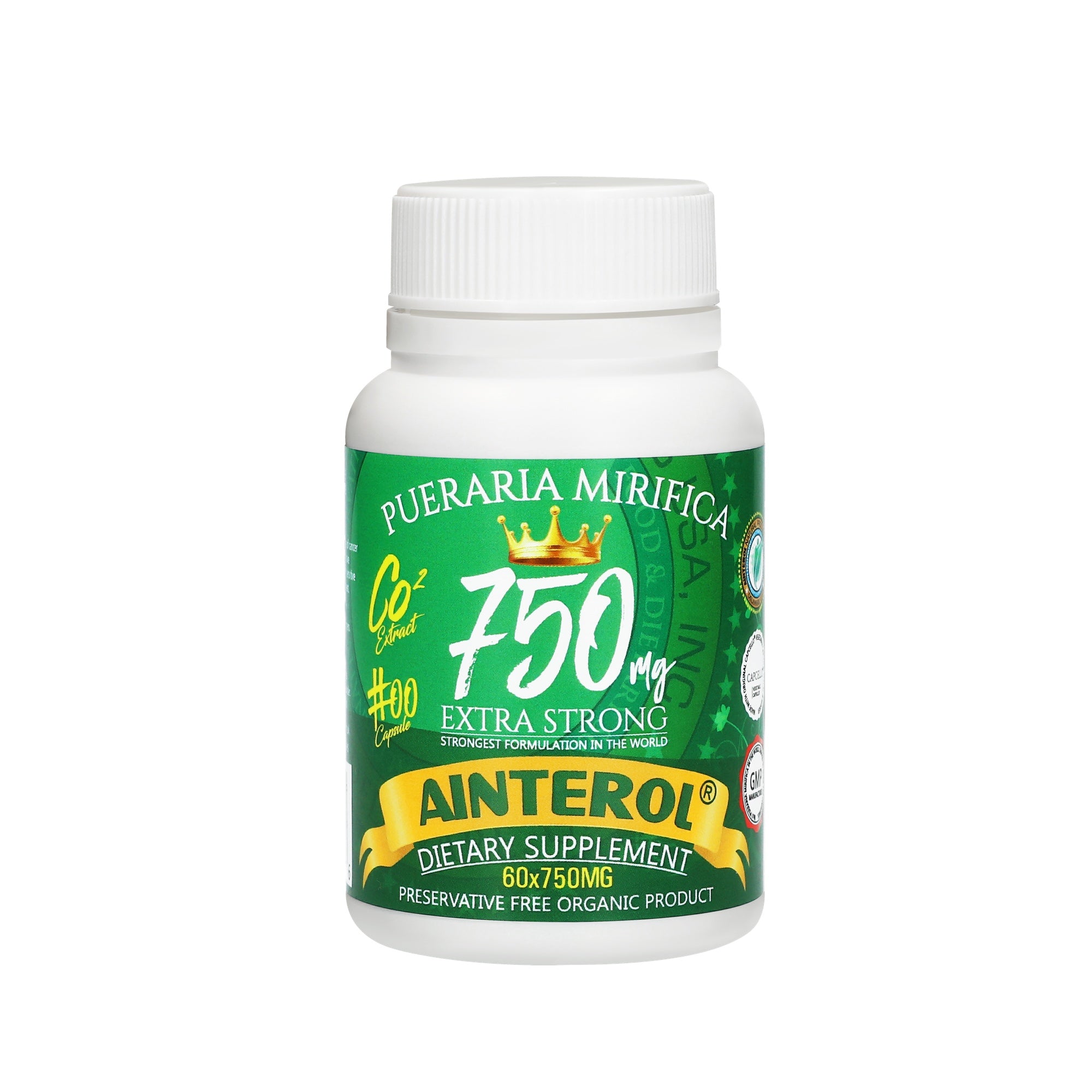 AINTEROL® Pueraria Mirifica 750MG Extra Strong